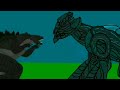 Godzilla VS Slattern (Drawing Cartoons 2 - DC2) animation