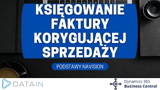 3.3.14 Proces sprzedaży/ KSIĘGOWANIE FAKTURY SPRZEDAŻY - Dynamics Business Central PL / NAV