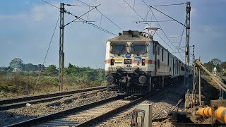 12506 ANVT -- KYQ North East Express heading towards Jalpaiguri Road after departed from NJP