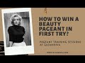 How to win your first pageant? Pageant winning tips with Gleamdiva