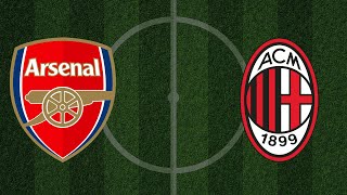 Arsenal vs AC Milan | Realistic Simulation | eFootball PES Gameplay
