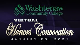 WCC 2021 Virtual Honors Convocation