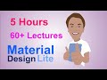 Learn to make websites with Google's Material Design Lite - learn Material Design