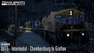 Q015 - Intermodal - Chambersburg to Grafton - Sand Patch Grade - AC4400CW - Train Sim World 2