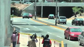 Alcaldesa Susana Villarán entregó rampa de acceso al puente Reducto en Miraflores