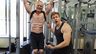 Workout with the Most Shredded Grandpa Alive (68 YEARS OLD)!!