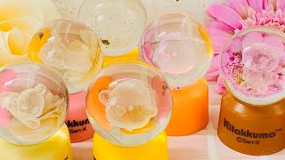 JAPAN'S GACHAPON | Rilakkuma 3D Clear ball light !! So Kawaii !!!