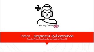 31 Python Exceptions and Try Except