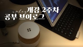 SPLOG | second week of zoomuniversity | 개강 2주차 | 공부 브이로그 | 오늘도 칩거생활 📚