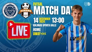 14.12.2024 FC Nikers vs. Riga Futsal Club13:00 I LIVE!