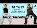 Ta Ta Ta - Jason Derulo (Jungkook Dance) *STEP BY STEP TUTORIAL* (Beginner Friendly)