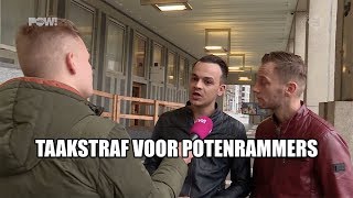 Taakstraf voor potenrammers