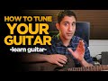 How To Tune Your Guitar 🎵 For Beginners | Learn Guitar with Raef