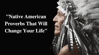 Native American Proverbs That Will Change Your Life, #quotesaboutlife
