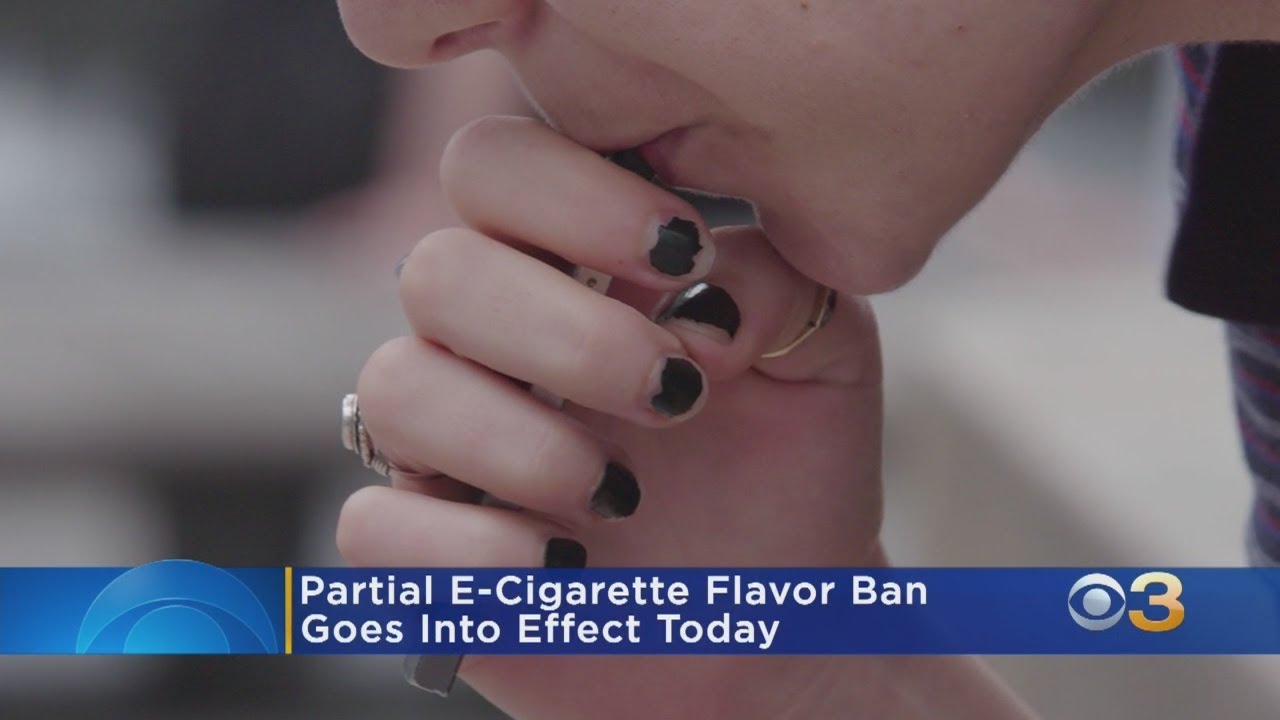 Partial Nationwide Ban On Flavored E Cigarettes Goes Into Effect Youtube