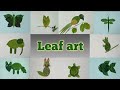 Leaves art | Craft idea from leaves