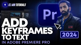 How to Add Keyframes to Text in Premiere Pro 2024 | Text Keyframe Effects in Premiere Pro 2024