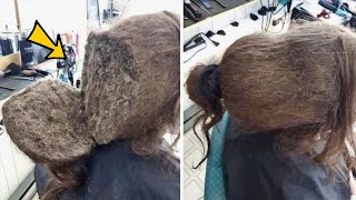 GIRL'S hair makeover took 13 hours BUT changed her LIFE