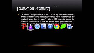 Lasso Programming: [duration→format]