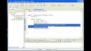 Java Game Tutorial 1 - JFrame