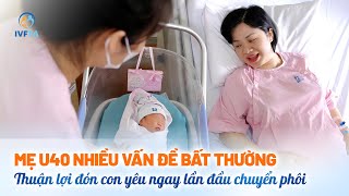 Mẹ U40 thuận lợi đón bé yêu ngay lần đầu chuyển phôi | BS.CKII Cao Tuấn Anh | IVF Tâm Anh