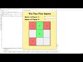 Simple TicTacToe Game In PYTHON With Source Code | Source Code & Projects