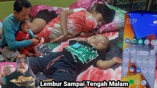 Lembur Sampai Tengah Malam ‼️ Makan Seadanya Yang Penting Perut Ter- isi