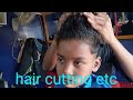 hair cutting etc double guddi hair cutting