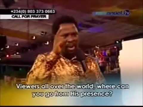 Prophet TB Joshua Powerful Prayer - YouTube