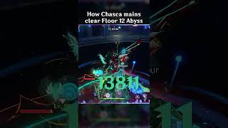 HOW CHASCA MAINS CLEAR FLOOR 12 ABYSS