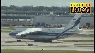 Antonov 124 | Chicago Airport | Illinois 🇺🇸 USA