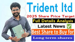 Trident share analysis | Trident share latest news | Trident ltd share analysis