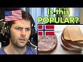 American Reacts to a Typical Norwegian Lunch (Matpakke)