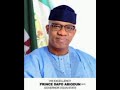 DAPO ABIODUN BERU OLORUN IDAJO NBE ILE AYE KO GBA KOLE