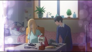 Yamada finds Akane Pretty while Sleeping -  My Love Story with Yamada kun at Lv999 Episode 7