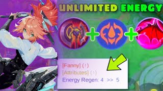 NEW PACH FANNY BAFFED  GEMEPLAY FANNY SOLO EMBLEM FIGHTER RANK | MLBB