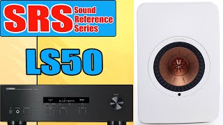 [SRS] KEF LS50 Bookshelf Speakers / Yamaha R-S202 Stereo Receiver