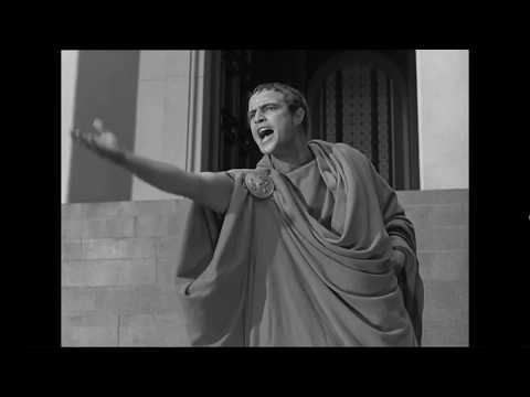 Why did Antony say Brutus was the noblest Roman of all?