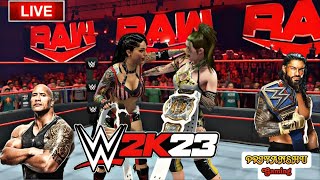 WWE 2K23 LIVE - Stunner VS Spear - Intergender Match || Prash Gaming