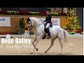 Rose Oatley & ihr Pony überzeugen in der Kür 🎶  | Aachen Dressage Youngstars