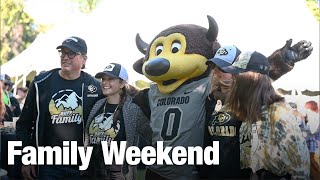 Family Weekend | CU Boulder