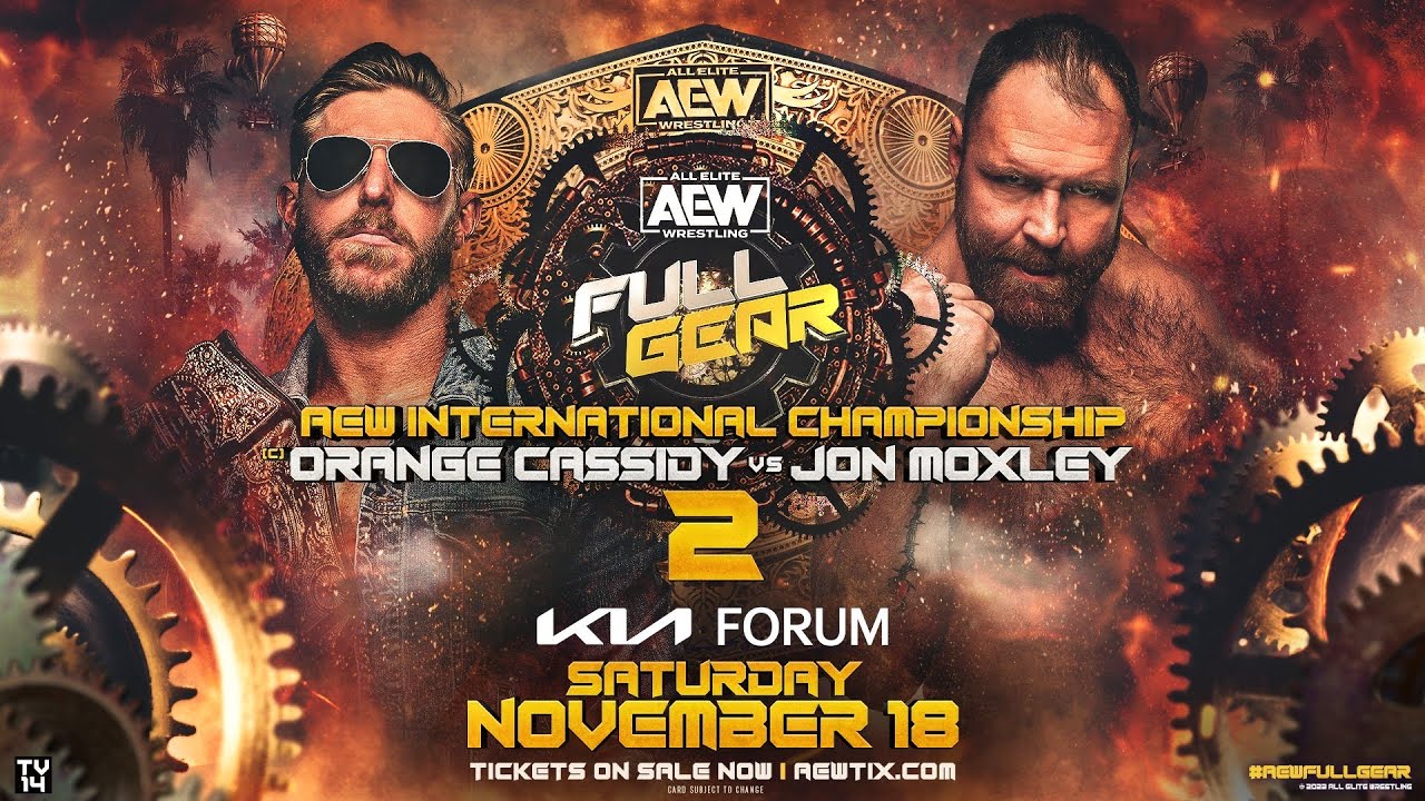 WWE 2K23 Orange Cassidy Vs. Jon Moxley | AEW International Championship ...