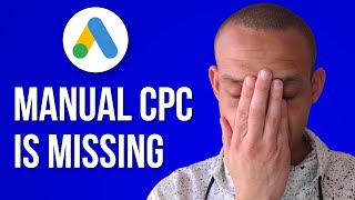 NEW GOOGLE ADS DASHBOARD VERSION - How to find & switch to manual CPC