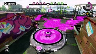 スプラトゥーン実況！ネギトロ炭鉱のガチヤグラ！デュアルスイーパーカスタムで離れた所からメガホンレーザーで狙う☆ランク５０なおきち広島弁ゲーム実況splatoon