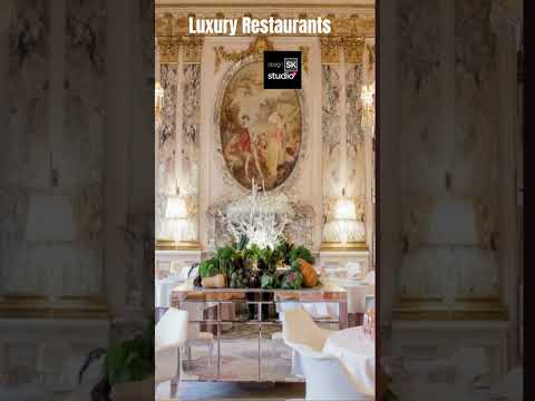 Luxury Restaurant Design Ideas 18 #shorts #luxury #restaurant