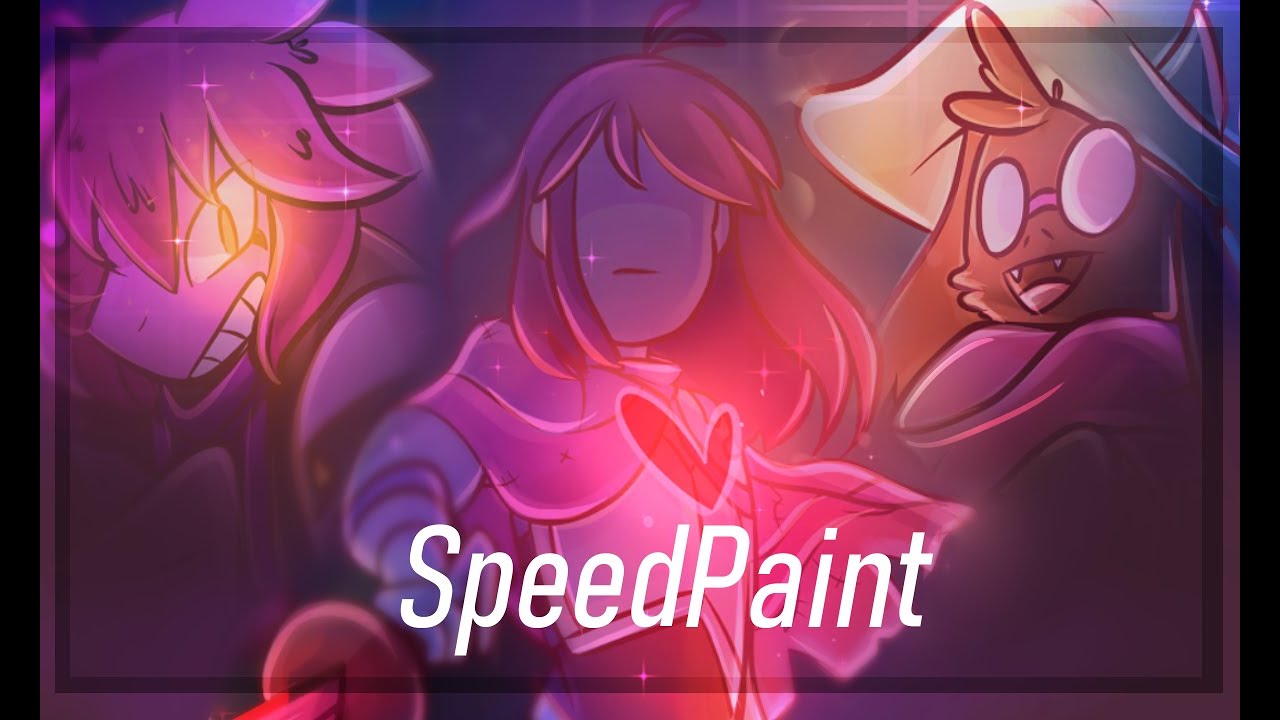 Undertale Deltarune Speedpaint Youtube