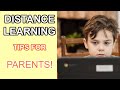 DISTANCE LEARNING TIPS FOR PARENTS. How to prevent distance learning battles with kids.