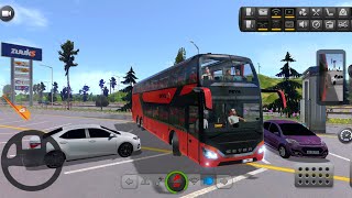 Bus Simulator : Ultimate | Red Rose 🥀😍✨️ | SETRA | Zuuks | Mobile Gameplay | Drive with Devil 😈