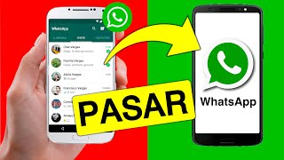 PASAR WhatsApp a OTRO Celular 📲 Con el MISMO NÚMERO de teléfono SIN PERDER Conversaciones 2020 ✔️