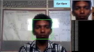 Eye Blink Detection Using Python and OpenCV